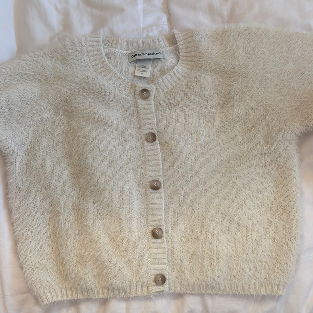 Cotton Emporium Cream Sweater